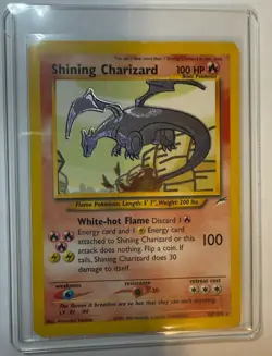 Shining Charizard - 107/105 - Pokemon Neo Destiny Unlimited - Image 3