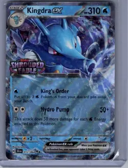 Kingdra ex 012 Shrouded Fable Stamped - Pokemon TCG - Image 1