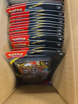 Lot Of 16 Pokemon TCG Mega Evolution Factory Sealed Checklane Booster Packs - Image 1