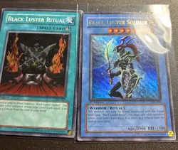 Yu-Gi-Oh! Black Luster Soldier Ritual Set 1st Edition HP - Image 1