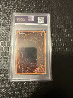 Yugioh PSA 10 Blue-Eyes Shining Dragon LCKC-EN008 Secret Rare 1st Edition - Image 2