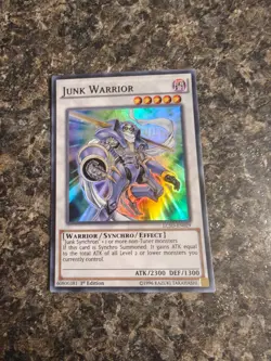 Yugioh Junk Warrior - LC5D-EN029 - 1st Ed. Super Rare - VLP - Image 1