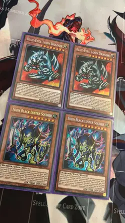 Yu-Gi-Oh TCG EURO ‼Toon Deck Core , 1st Edition , Blue Eyes Toon Dragon Secret - Image 2
