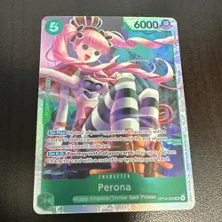 One Piece CCG Perona OP14-033 OP14: Special Holo Rare Counter+1000 English - Image 1