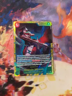 One piece TCG OP14-119 Dracule Mihawk (SEC) - - The Azure Sea's Seven (OP14) - Image 1
