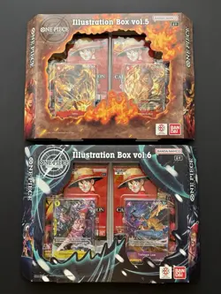 ONE PIECE Illustration Box Vol 5 & Vol 6 NEW PRB-02 OP-13 Bundle TCG - Image 1