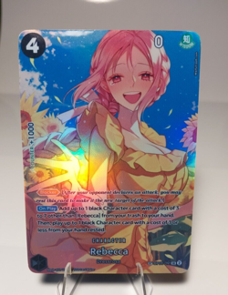 Rebecca Full Art Goddess Story One Piece Waifu Trading Card Holofoil - Image 1