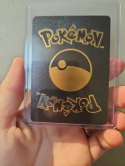 Pikachu Vmax Black Foil Fan Art Vinyl Textured Collector Pokemon Card - Image 2