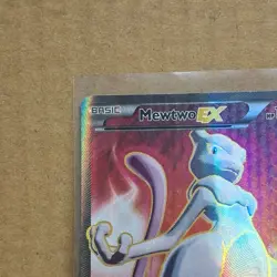 Pokemon Mewtwo-EX TCG Full Art Ultra Rare Holo Card Breakthrough 158/162 nm - Image 2