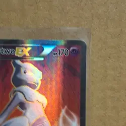 Pokemon Mewtwo-EX TCG Full Art Ultra Rare Holo Card Breakthrough 158/162 nm - Image 3