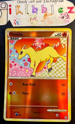 Ponyta 72/102 LP Reverse Holo Triumphant Card. Rare Pokemon in my shop! - Image 1