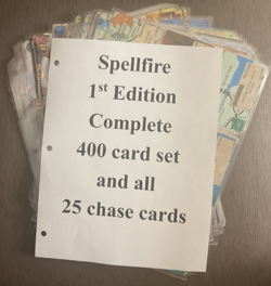 1994 Spellfire complete 1st edition set 400 cards + complete 25 card chase set - Image 1