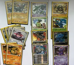 Pokemon TCG Lot - 16 Diamond & Pearl Era SP Trainer's Pokemon Cards - Image 1