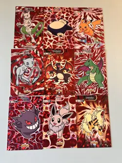 Pokemon Red Shiny Card Database Rare! Charizard, Mew, Gengar + More - Image 1