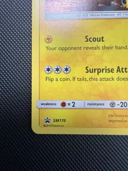 Detective Pikachu SM170 Promo Pokemon Card NM- - Image 4