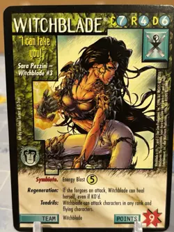 Wildstorms CCG Witchblade Michael Turner Rare Card Image Universe Comics Top Cow - Image 1