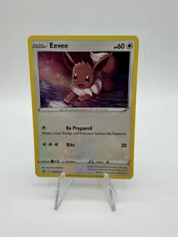 Eevee - SWSH127 - Pokemon Sword & Shield Promo Ultra Rare Holo Card NM - Image 1