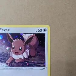 Pokemon Eevee SWSH127 SWSH: Sword & Shield Black Star Promo Holo Card 2021 LP - Image 3
