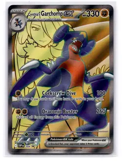 Cynthia's Garchomp ex Promo SV: Scarlet & Violet Promo Cards 204 LP-NM - Image 1