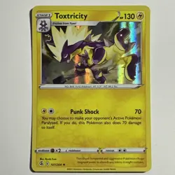 Toxtricity 107/264 Rare Holo Card Fusion Strike Pokemon TCG LP - Image 1
