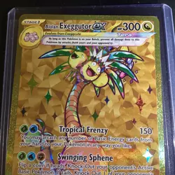 Alolan Exeggutor ex 248/191 Sv08: Surging Sparks Pokemon card - Image 4