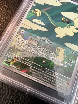 Drampa Temporal Forces 184/162 Illustration Rare Pokemon Card PSA 8 - Image 4