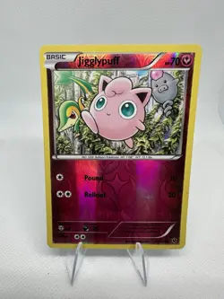 Pokemon Card Jigglypuff Fates Collide 65/124 Reverse Holo Common TCG - Image 1