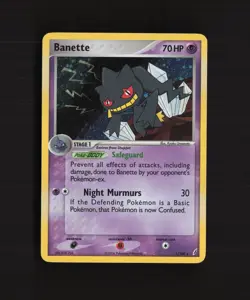 Banette 1/100 EX Crystal Guardians Holo Rare Pokemon Card LP - Image 1