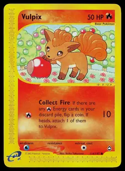 Pokemon Card - Vulpix Aquapolis 116/147 Common - Image 1