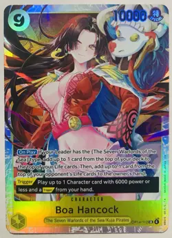 Boa Hancock - OP14-112 The Azure Sea's Seven Foil One Piece Trading Card Game EN - Image 1