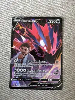 Eternatus V TG21/TG30 Lost Origin Trainer Gallery Holo Ultra Rare Pokemon Card - Image 1