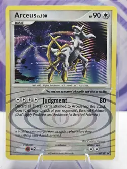 Arceus DP50 Diamond and Pearl Holo-LP Promo Card - Image 1