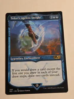 Teferi's Ageless Insight X1 (Showcase) M21 MTG Core Set 2021 B1 - Image 1