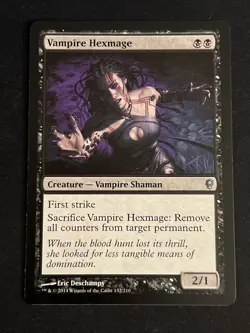 1x Vampire Hexmage (132) Conspiracy LP MTG Magic the Gathering x1 MKE - Image 1