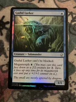MTG Foil Gudul Lurker Dragons of Tarkir (56/272) Regular Uncommon Magic - Image 1