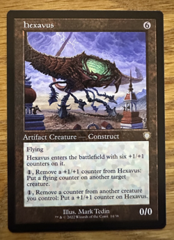 MTG The Brothers' War Commander, Hexavus - Image 1