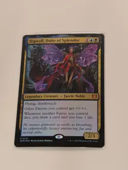 Tegwyll, Duke of Splendor Commander: Wilds of Eldraine Foil - Image 1