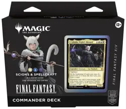 Magic The Gathering Final Fantasy XIV Commander Deck Scions & Spellcraft - Image 1