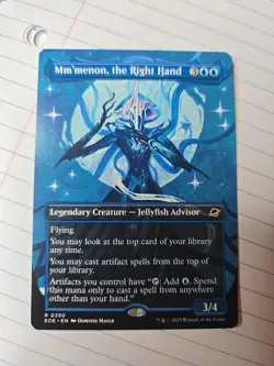 Mm'menon, the Right Hand (Borderless) Edge of Eternities MTG MAGIC THE GATHERING - Image 1