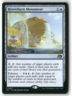 Riverchurn Monument Aetherdrift Regular MTG Magic NM - Image 1