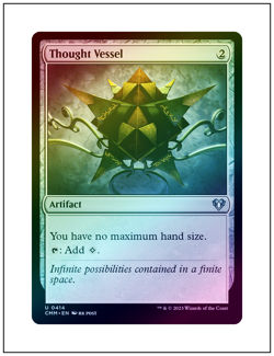 1x Thought Vessel, Foil, Magic the Gathering MTG NM - Image 1