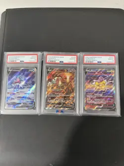 Crown Zenith Psa 10 Set GG41 Raikou V , GG38 Suicune V , And GG36 Entei V - Image 1