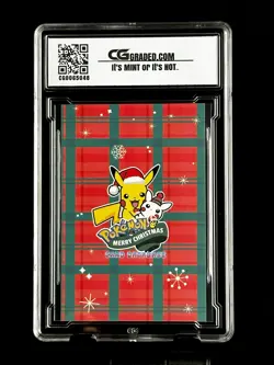 2024 Pokemon CG 10 Pristine SNORLAX Christmas Data TCG XMAS Holiday CGC PSA - Image 2