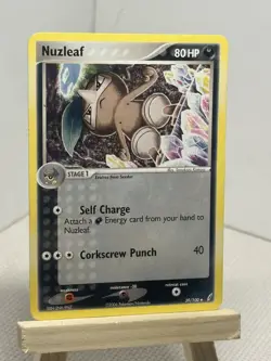 Nuzleaf - 39/100 Crystal Guardians - Pokemon TCG - 2006 - Image 3
