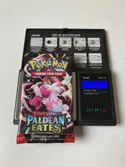 22.34g Paldean Fates Booster Pack Pokemon TCG New Sealed - Image 1