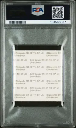 2022 POKEMON DAIICHI PAN DECO CHARACTER STICKERS PART 192 GENGAR PSA 7 - Image 2