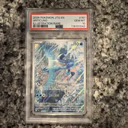 PSA 10 Articuno 161/159 Illustration Rare Journey Together Pokemon TCG - Image 1