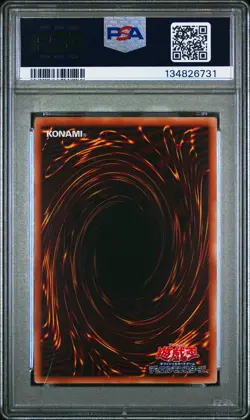 2025 YU-GI-OH! JPN 7-ELEVEN COLLABORATION #JP001 BLUE-EYES ULTIMATE DRAGON PSA 9 - Image 2