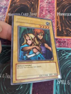 Yugioh Gemini Elf IOC-SE1 Ultra Rare Limited Moderately Played - Image 2