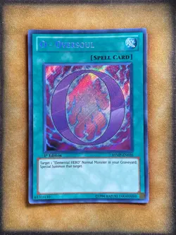 Yugioh O - Oversoul RYMP-EN026 Secret Rare 1st Ed NM - Image 1